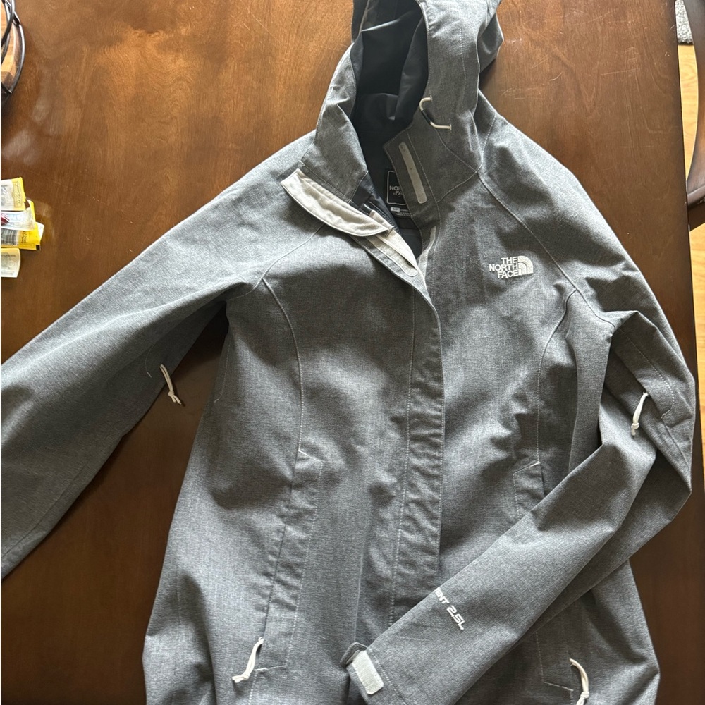 The North Face Gray Hooded Jacket